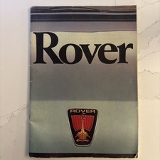 Rover Sd1 Brochure 2300 2600 3500 V8 A4