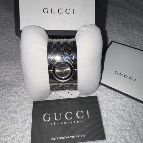 Gucci twirl brown dial - brown,