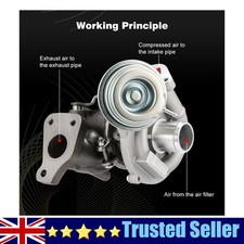 Turbocharger for Vauxhall Corsa 1.3 CDTI / Fiat Panda Punto Ford 1.3 GT1238SZ