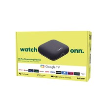 ONN Google Tv 4k Pro Streaming Device *** BRAND NEW & SEALED ***