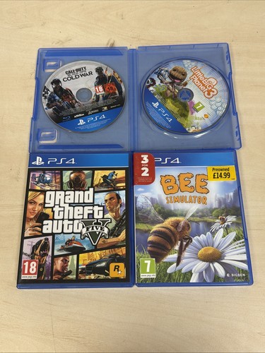 Ps4 games bundle - games, discs