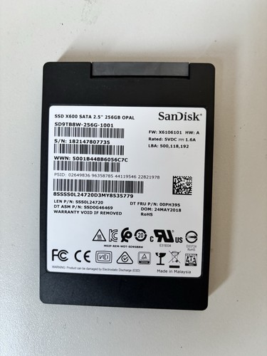 Sandisk x600 256gb sata - sandisk,