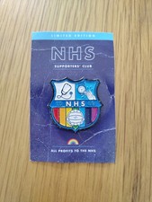 NHS Supporters' Club Badge Football Badge Limited Edition