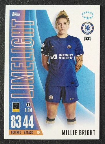Topps match attax - match, millie