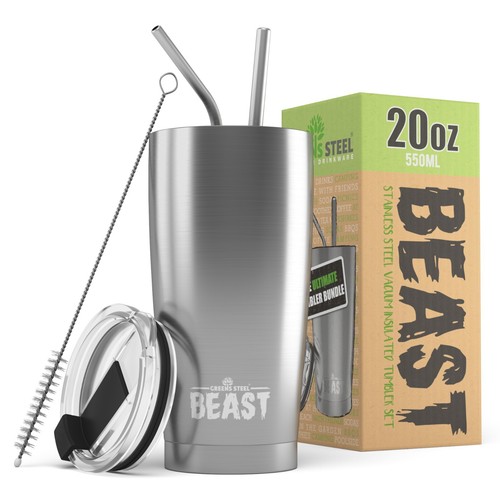 Green steel 20oz - green,
