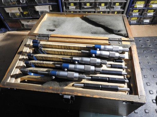 Set imperial micrometers - set, 5
