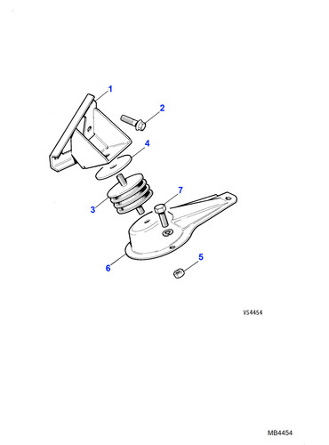Jaguar genuine engine mounting - jaguar,