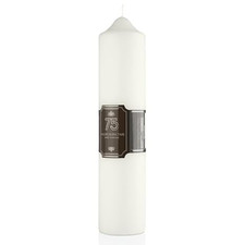 Ivory Church Pillar Candle