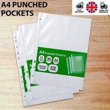 A4 Heavy Duty Clear Plastic