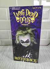 Living Dead Dolls Beetlejuice Figure 2010 Mezco Toyz 10" 25cm Boxed Rare New