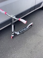 Kids Scooter Teens Foldable Kick Push Scooter Adjustable Height Safe Big Wheels