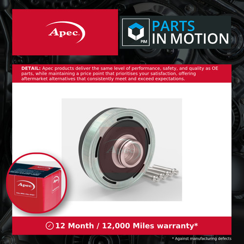 Crankshaft pulley fits - pulley,
