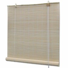 Bamboo Roller Blind Window