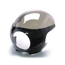 Black headlight fairing - black,