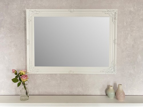 White antique style wall - white,
