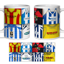 Colchester United Retro Shirts Classic Kits Montage Mug Cup Great Fans Gift
