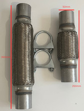 EXHAUST FLEXI PIPE FLEX REPAIR TUBE JOINER PIPE Universal, Many Happy Customers
