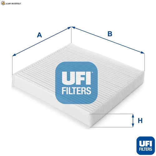 Interior air filter 147 00 - filter, 53.147.00