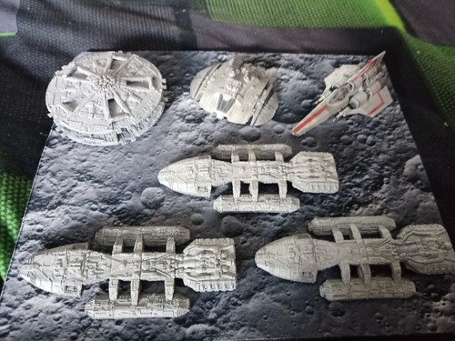 Battlestar galactica rare mini - galactica,