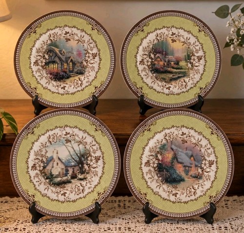 Spode cottage accent plates - spode,