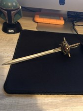 Spanish Toledo Style Sword Letter Opener Novelty Replica Metal Sword