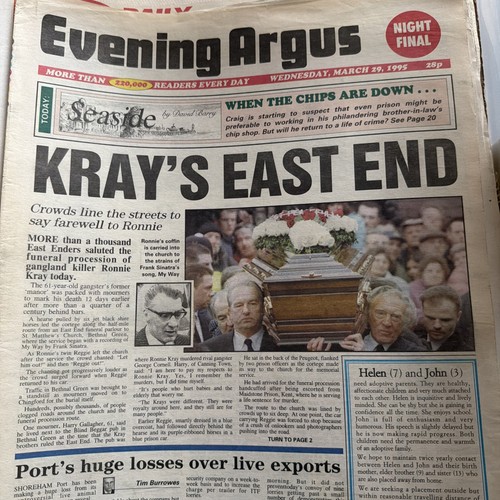 Evening argus newspaper - evening,
