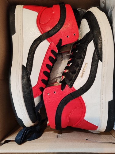 Superdry high top trainers - top,