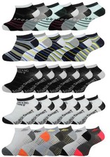 Boys Childrens Trainer Ankle Socks Shoe Liners School Sports Wear 6 Pairs