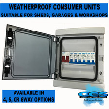 CONSUMER UNIT WEATHERPROOF UP