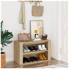 Shoe Storage Bench Sonoma Oak