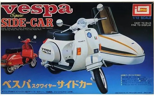 Vespa squire sidecar - squire,