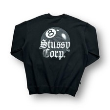 Stussy Oversized Sweatshirt Black