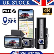 TOGUARD 4K 1080P GPS WiFi Dash