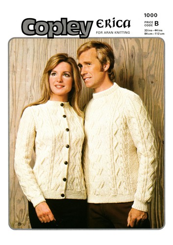 His and hers aran sweater - and,