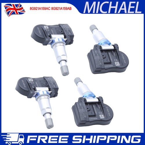 Tpms tyre pressure valve - 4x,