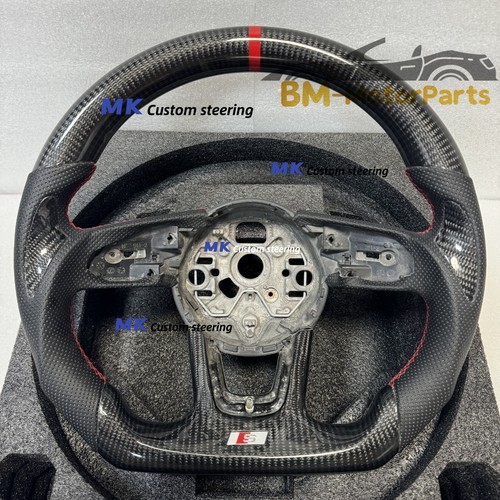 Carbon fiber steering wheel - carbon,