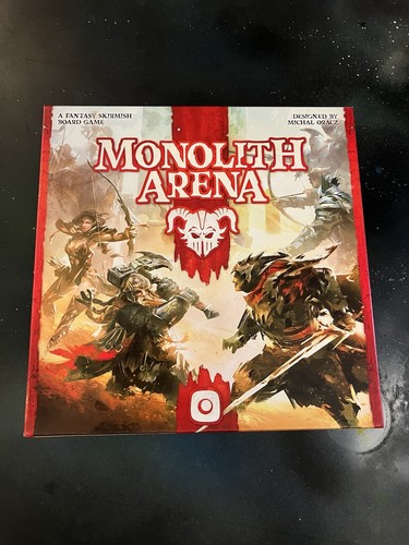 Monolith arena board game with - board,