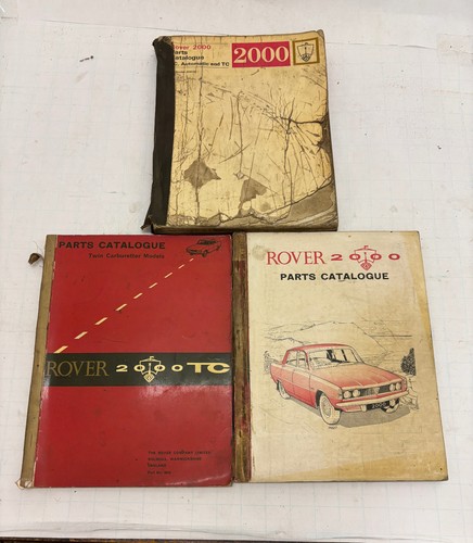 Rover 2000 parts catalogs - 2000,