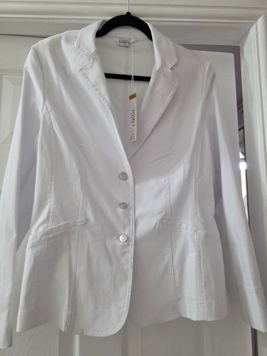 Womens white tailored jacket