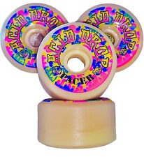 Vintage 1980's NOS Acid Drop 63mm Pacer 92A Skateboard Wheels in Multi Color