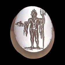 Roman Carnelian Game Stone