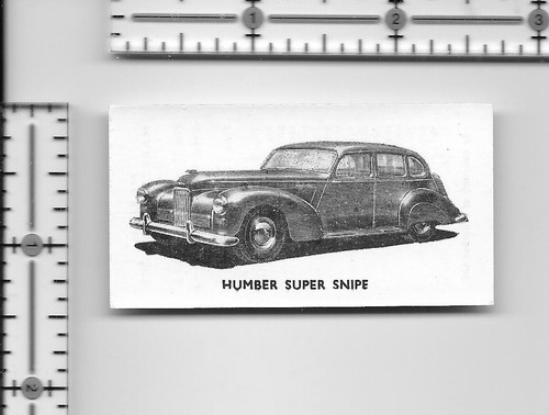 Humber super snipe auto car - super,