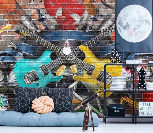 Music guitar r15707 - 3d,
