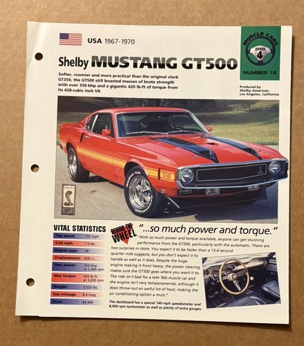 Shelby mustang gt500 - shelby,