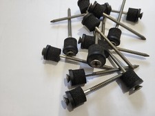 Dry Ridge Hip Tile Fixings Screws 80mm, Washers and Foams Stainless Box of 14