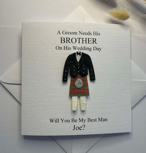 Personalised scottish will you - scottish,