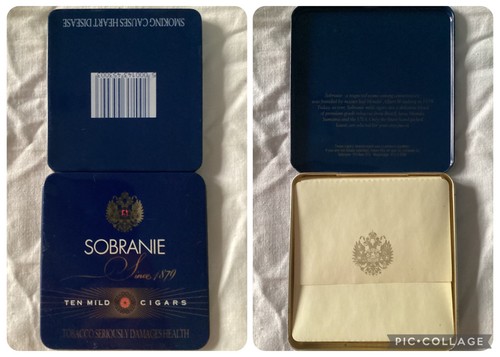 Sobranie cigar tin - 10,
