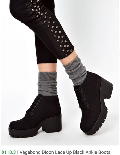 Vagabond lace boots - lace,