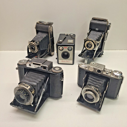 Vintage cameras kodak - vintage,