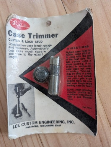 Case trimmer cutter and - trimmer,